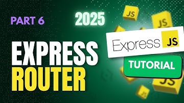 Master Routers & Modular Routing in Node.js Tutorial Episode 6: Express.js  2025