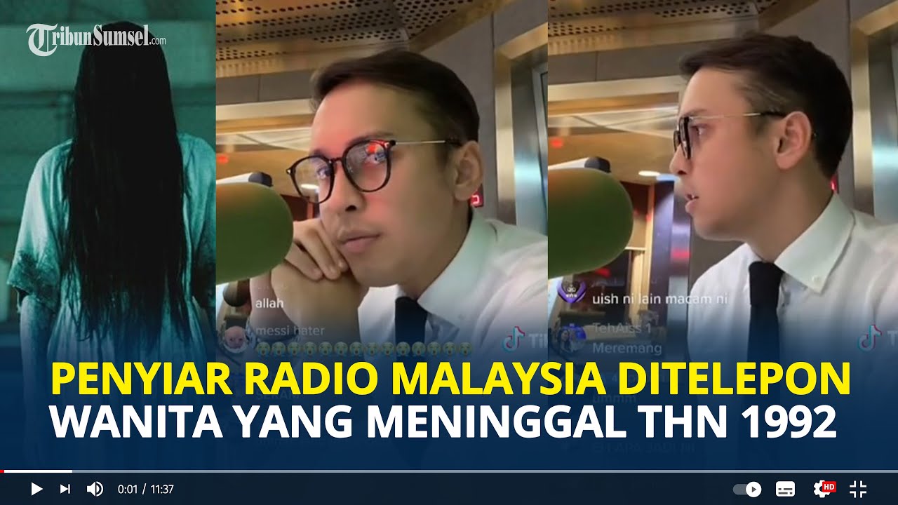 SERAM! Penyiar Radio Malaysia Ditelepon Hantu yang Meninggal Tahun 1992? Tolong Saya Fazziq!