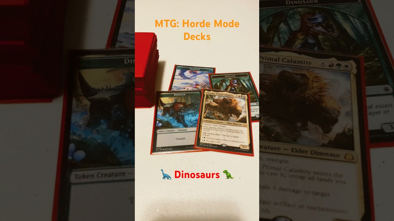 Magic’s Horde Mode explained, Zombies, Dinosaurs, Space Marines, and FF14MMO Nerds! 