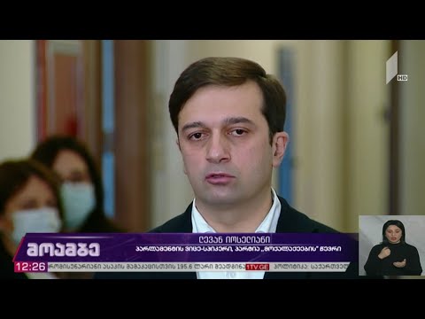 მელიას საქმე - გამოხმაურება პარლამენტში
