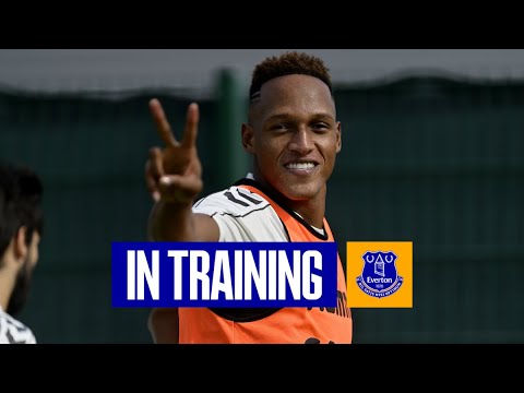 TOFFEES TRAIN AHEAD OF BRIGHTON CLASH