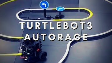 Autonomous Driving of TurtleBot3 robot | SLAM | Lane & sign detection Robot Operating System (ROS).