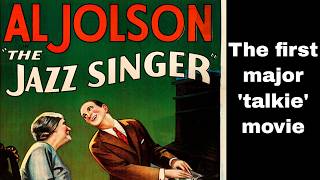 6th October 1927: The Jazz Singer starring Al Jolson, the first major “talkie” movie, premieres