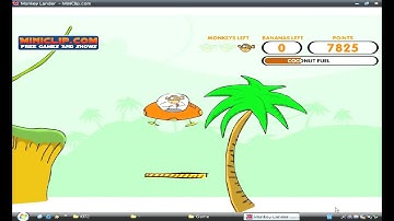 Monkey Lander (Flash game 200?)