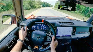 2022 Ford Bronco Raptor  POV Test Drive (Binaural Audio)