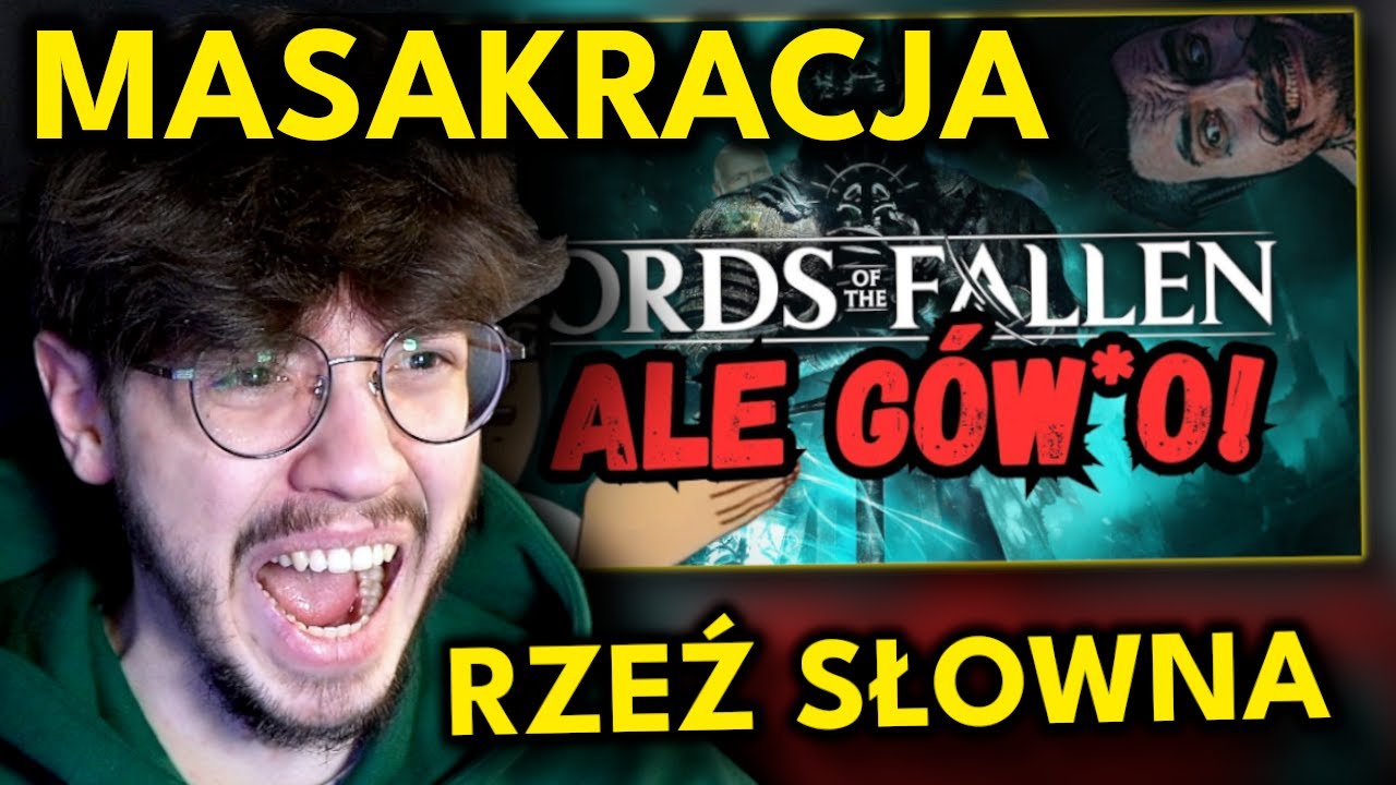 TAMAE PLUJE JADEM NA LORDS OF THE FALLEN | Reakcja na film @gniazdonostalgii