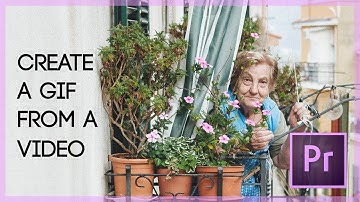 How To: Create a gif from a video in Adobe Premiere Pro