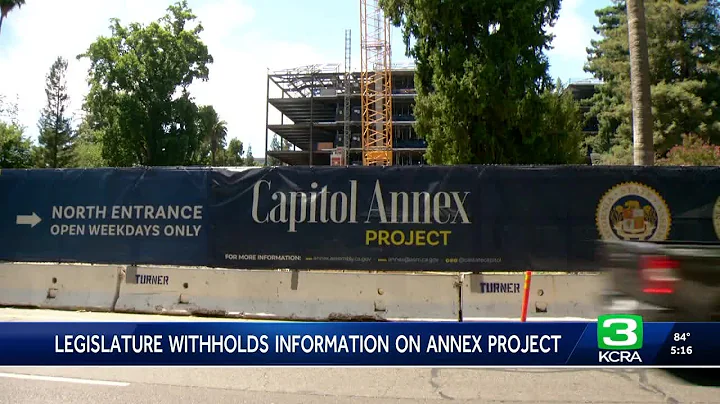 California legislature keeps costs secret on Capitol Annex Project