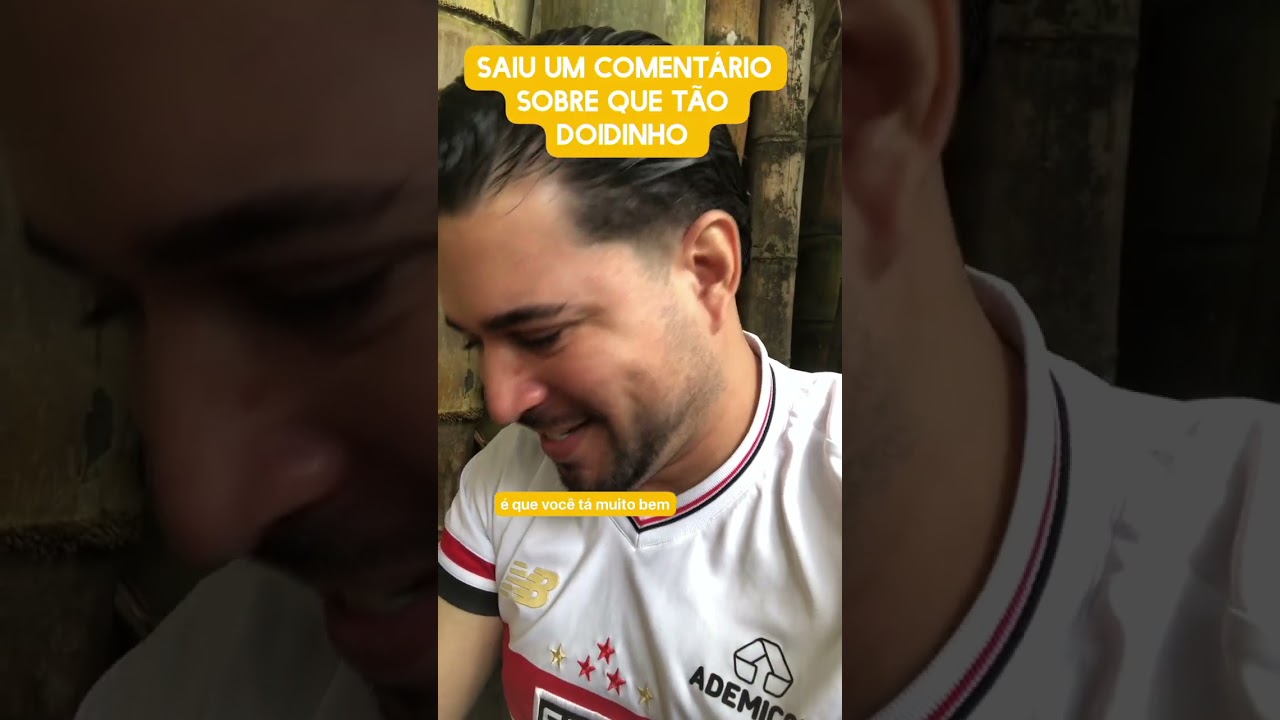 Saiu um comentário sobre você que tão doidinho 