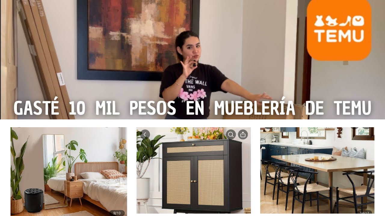 Haul mi primer pedido de TEMU🧡🏡✨ (la mejor inversión de mi vida a excelentes precios)