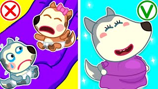 Kids Stories about Pregnant Mommy | Cartoons for Kids | @mommywolf