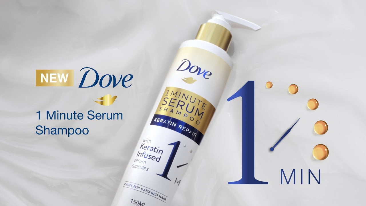 NEW Dove 1 Minute Serum Shampoo YouTube