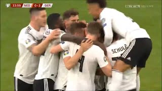 Serge Gnabry Amazing Goal - Netherlands vs Germany 0-2 Euro Qualifiers