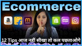 12 Tips for Beginners on Amazon Flipkart Meesho 💡 How to Start Your Ecommerce Business