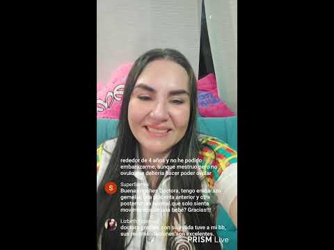 Transmisión en directo de Ginecologa Diana Alvarez