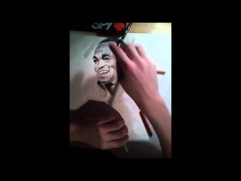 Adrian Peterson Speed drawing