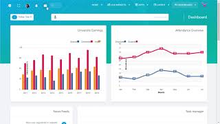 University Dashboard Bootstrap 5 Admin Templates with Light RTL Theme