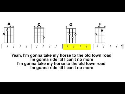 old-town-road-(lil-nas-x)-easy-uke-play-along