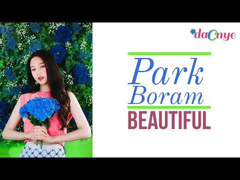 [Sub Español] Park Boram - Beautiful [LETRA]