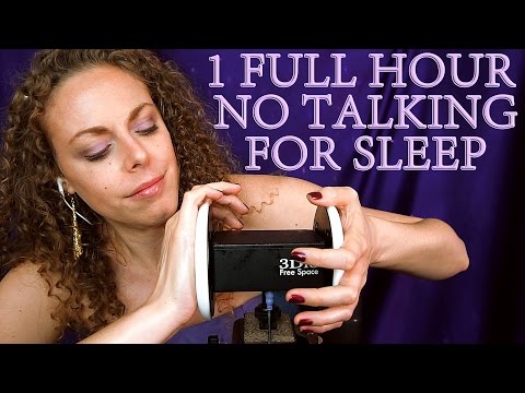 ZZzzzzz….. 1 Hour ASMR Ear Massage No Talking w/ Oil & Lotion For Sleep