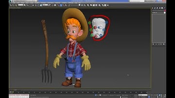 Cartoon Character For Production 3DMax (Final Character) : 02 (53)