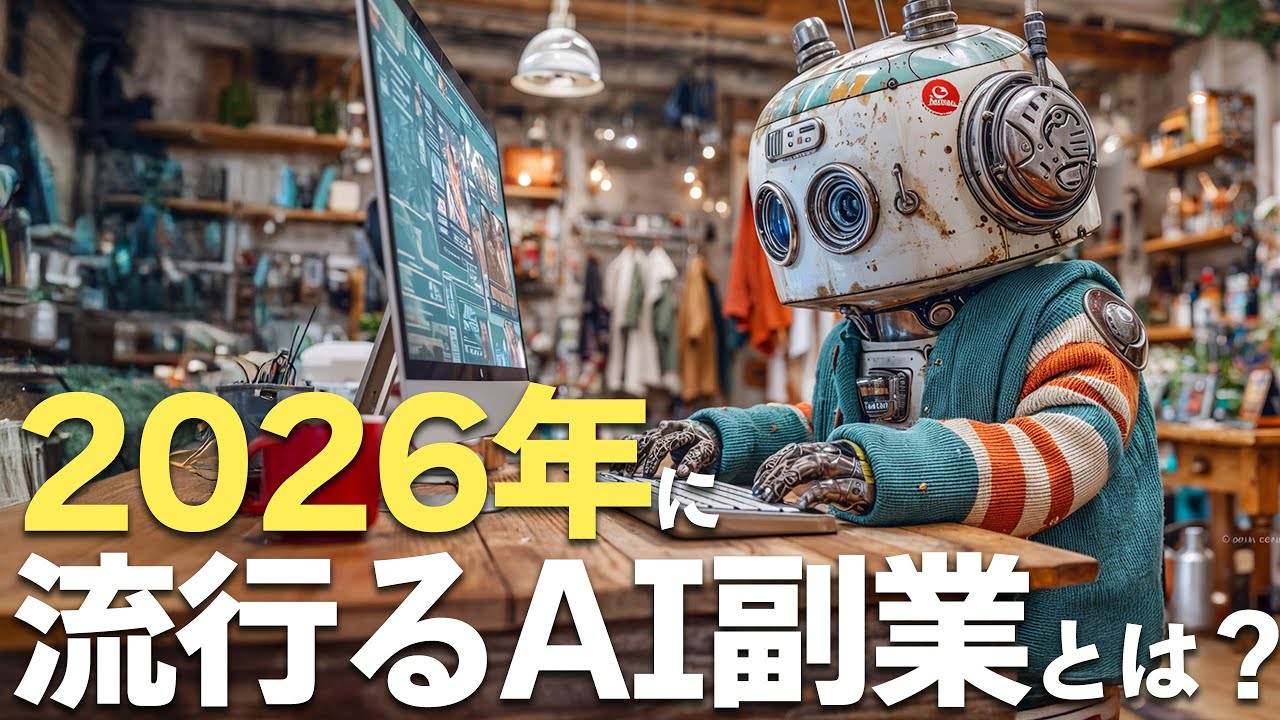 2026年、これから流行る(伸びる)AI副業について語ってみた。