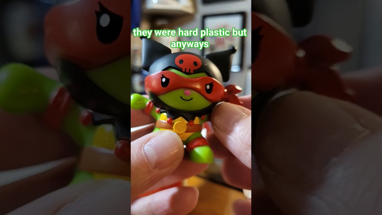 Unboxing McDonald's TMNT x Hello Kitty and Friends Kuromi as Raphael