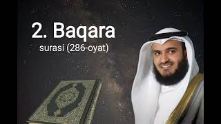 Қурьон-Бақара сураси | Qur'on- Baqara surasi.Mishariy Rashid Al Afasiy.#курон #quron