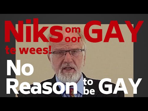 Niks om oor gay te wees nie! No reason to be gay! Roman Series#7a Romeinereeks#7a Ds Gustav Opperman