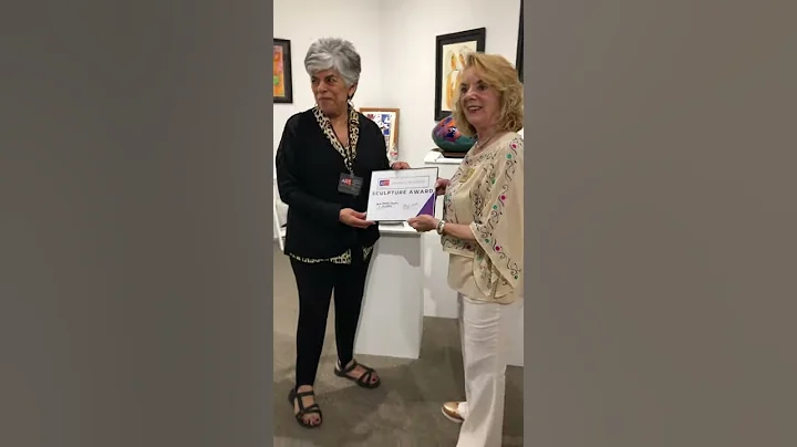 Nora Pineda awarded Best Sculptor at 2019 Art Sant...