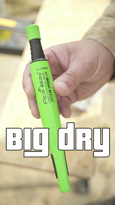 Pica Big Dry pencil