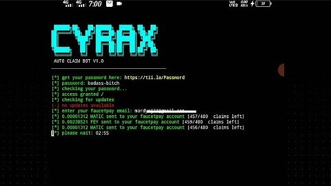 new 🤑 auto claim bot| matic, fey | direct to your faucetpay account ☺️