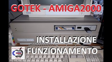 AMIGA 2000 - part 1/6: GOTEK e FILE ADF. installazione e funzionamento - UPGRADE