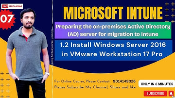 Install Windows Server 2016 on VMware Workstation 17 Pro| Install Windows Server 2016 (2025)