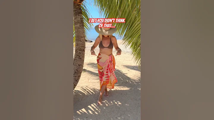 Super easy wrap dress that you can make from a sarong! #beachwear #diyfashion #sarong