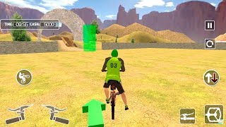 BMX Offroad Bicycle Rider Superhero Stunts Racing Android Gameplay screenshot 5