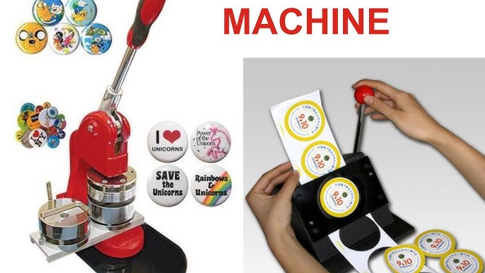 Mini Badge Machine, Easy Operation And No Rust Badge Maker Machine Will Not  Scratch Deform And Damage For Home For Club 