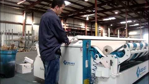 Video of the Accu-Cut "Q-9" carpet cutting machine in action
