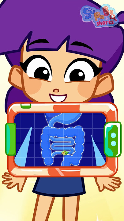 Learn How Our Digestive System Works 🍓 Kids Education Through Play with SuPaBoo