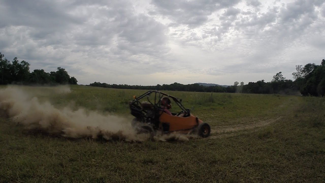 kart cross 250cc buggy onboard