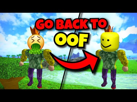 How to Get the "OOF" Sound Back In Roblox's Avatar