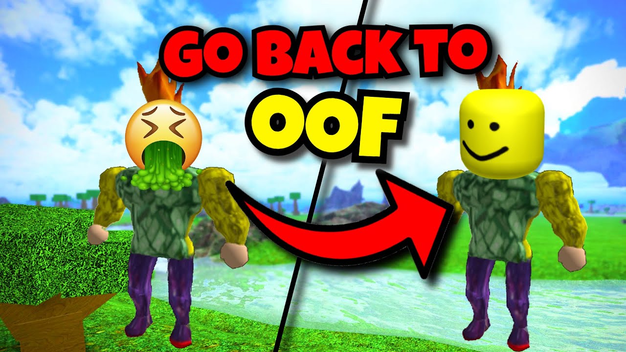 How to Get the "OOF" Sound Back In Roblox's Banner