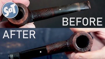 Cleaning/Restoring a 1962 Dunhill Shell Briar Billiard