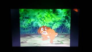 Watership Down TV series:Bigwig is caught in the Shinning wire