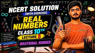 Real Number l Class 10 l Lecture 5. IRRATIONAL NUMBER 🤫l NCERT l By Krish Lakhera #education #cbse