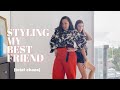 Styling My Best Friend ♥️ My bestie gave me $100 to buy her new clothes