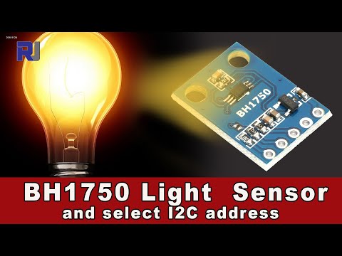 Measure Light Lux or Intensity with BH1750L Light Sensor Module