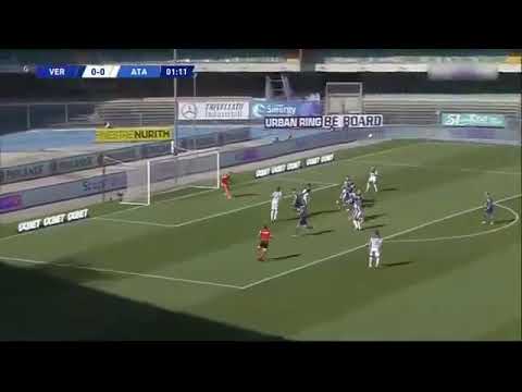 ملخص مباراه اتلانتا وهيلاس فيرونا 1 1 في الدوري الايطالي 2020