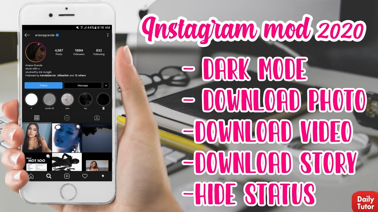 DOWNLOAD INSTAGRAM MOD TERBARU 2020 INSTAAERO V.9 LATEST VERSION