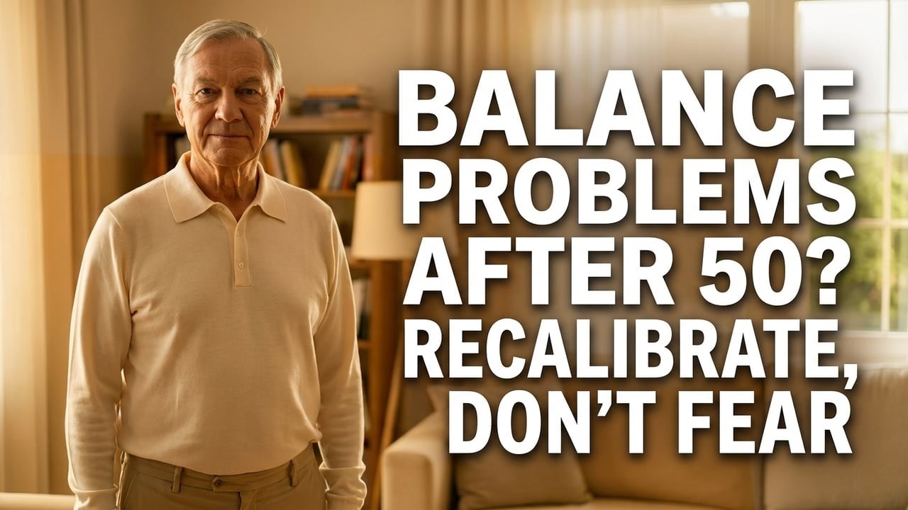 Balance Problems After 50? Here's What's Really Happening